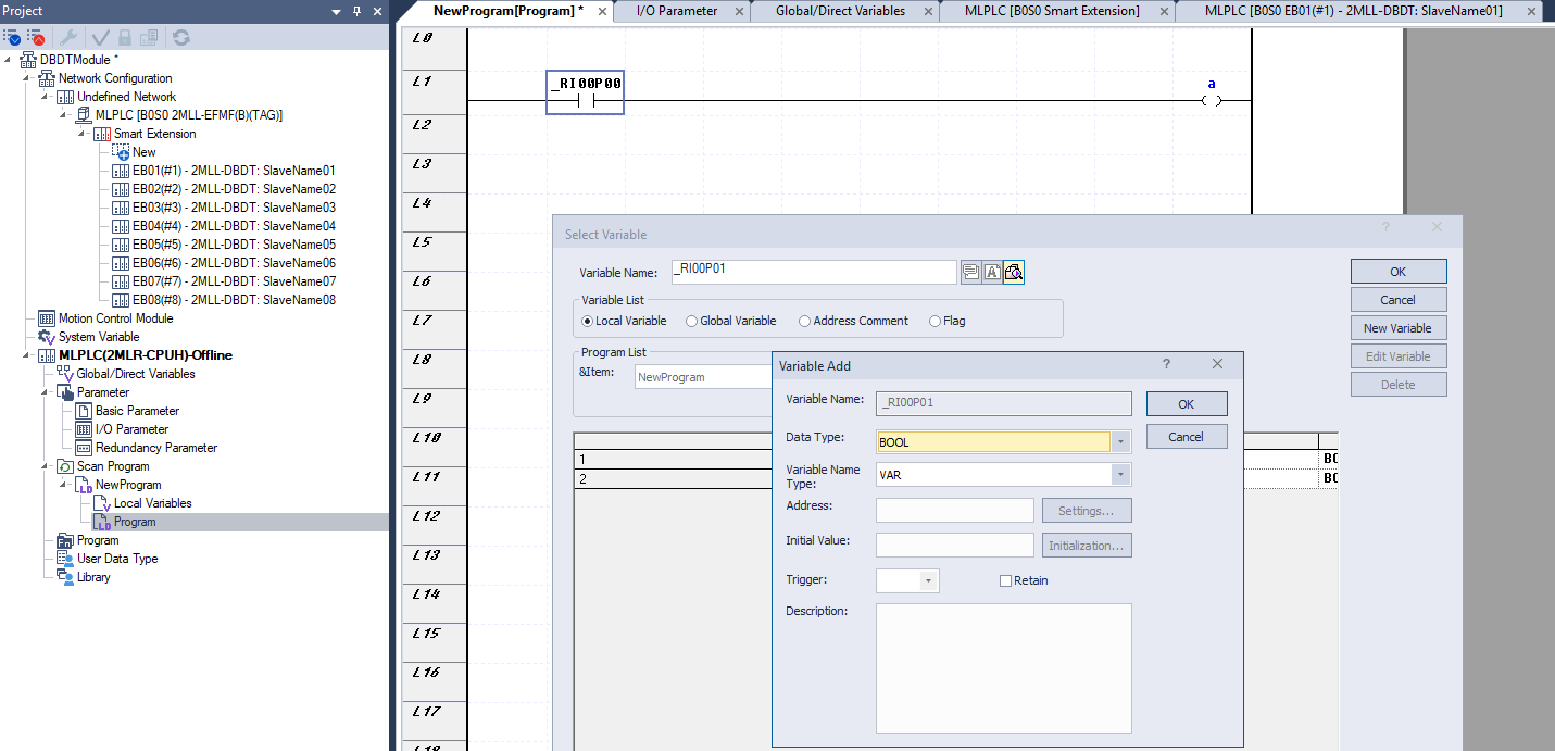 Solution Square : ML200R Smart Extension IO Configuration